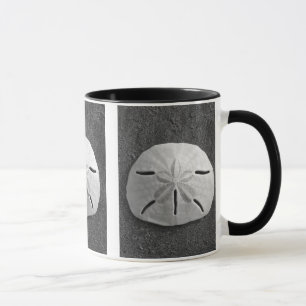 Taza Sand Dollar Seashell Sand Beach Mug