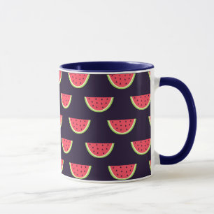Taza Sandía de neón en modelo púrpura