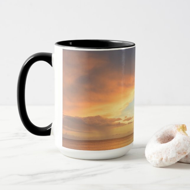 Taza Sanibel Sunset (Con donut)