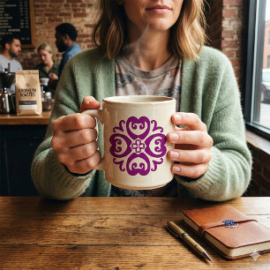 Taza Sankofa Adinkra Mandala - Patrimonio Africano