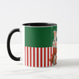 Taza Santa Cat with Cocoa Mug