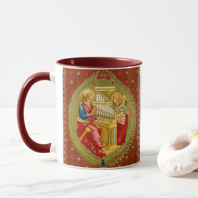 Taza Santa Cecilia de Roma (SNV 36) Café Mug 1 (Con donut)
