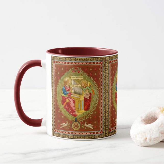 Taza Santa Cecilia de Roma (SNV 36) Café Mug 3 (Con donut)