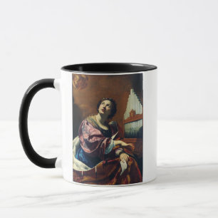 Taza Santa Cecilia por Simon Vouet
