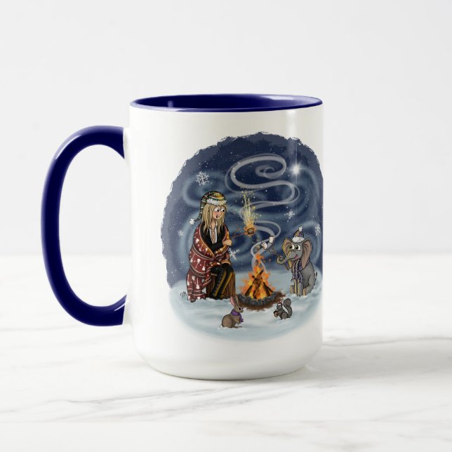 Taza Santa Chris y Wilbur Fireside Friends Mug (Izquierda)