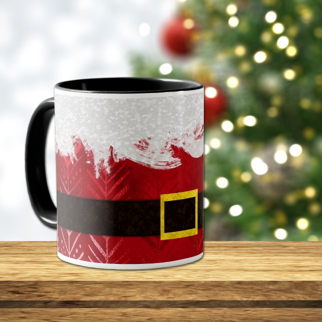 Taza Santa Claus Belt Cute Navidades Mug (Subido por el creador)