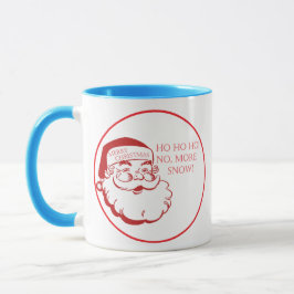 Taza Santa Claus Christmas Coffee Mug Cute & Funny