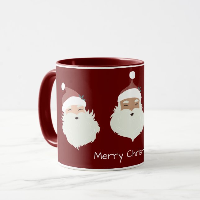 Taza Santa Claus Feliz Navidad (Anverso izquierdo)