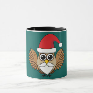 Taza Santa Claus Owl