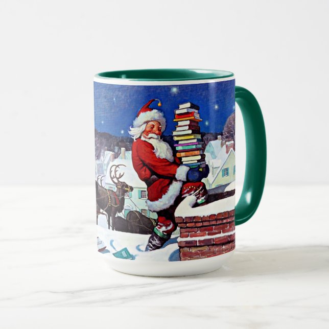 Taza Santa con armamento de Libros (Anverso derecho)