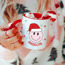 Santa Happy Face Personalizado