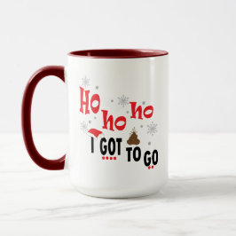 Taza Santa, Ja Ja Ja Tengo Que Ir, Caca De Navidad Dive