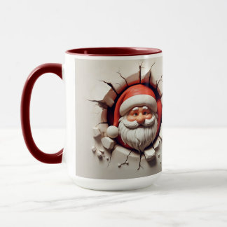Taza Santa Mug de 3D