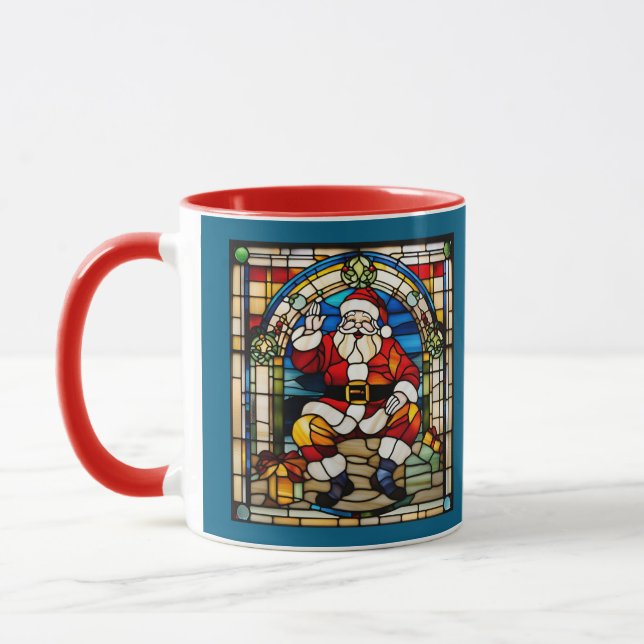 Taza Santa Stained Glass (Izquierda)