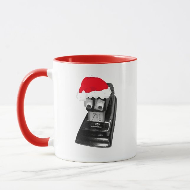 Taza Santa Stapler Coffee Mug (Izquierda)