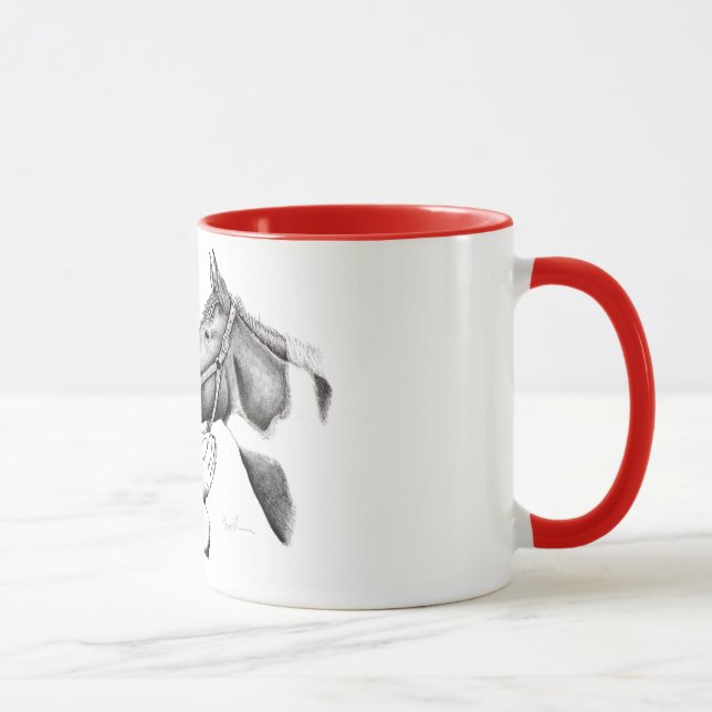 Taza Santa y Paint Horse para Navidades (Derecha)