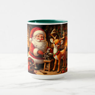 Taza Santa y reno