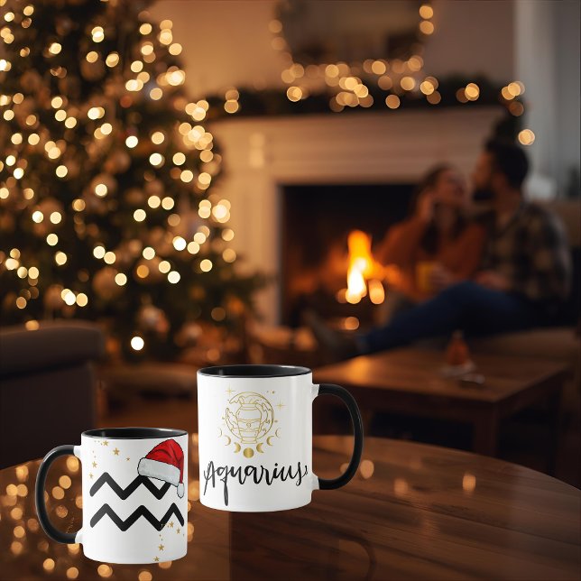Taza Santa Zodiac Aquarius Mug (Subido por el creador)