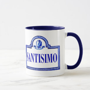 Taza Santísimo, placa de calle de Granada