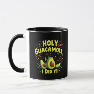 Taza Santo Guacamole Lo Hice Graduado Cinco De Mayo