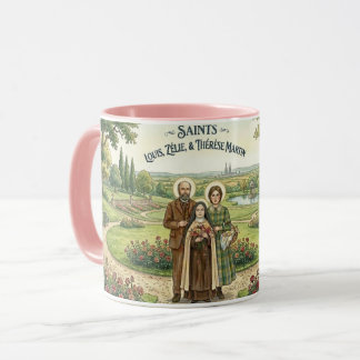 Taza Santos Luis, Zelie y Therese Martin