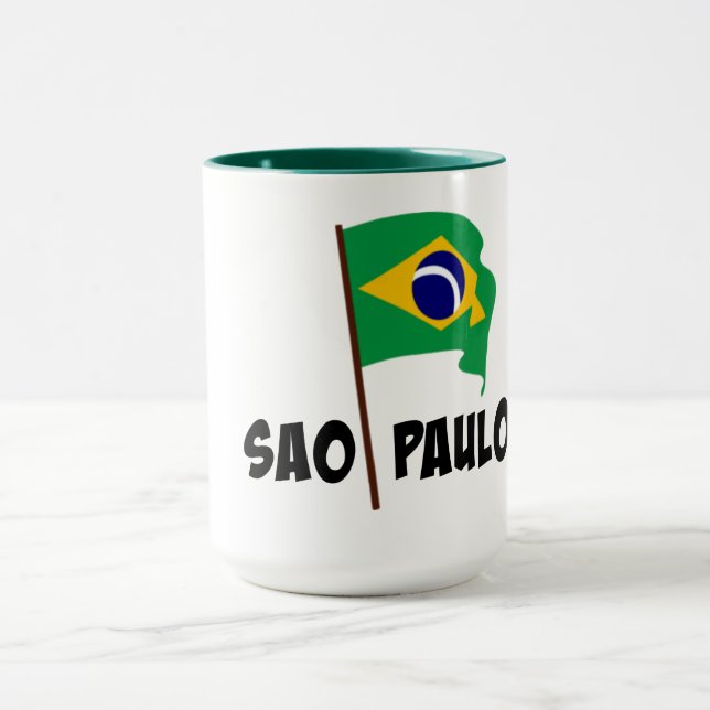Taza Sao Paulo, Flag of Brazil, (Centro)