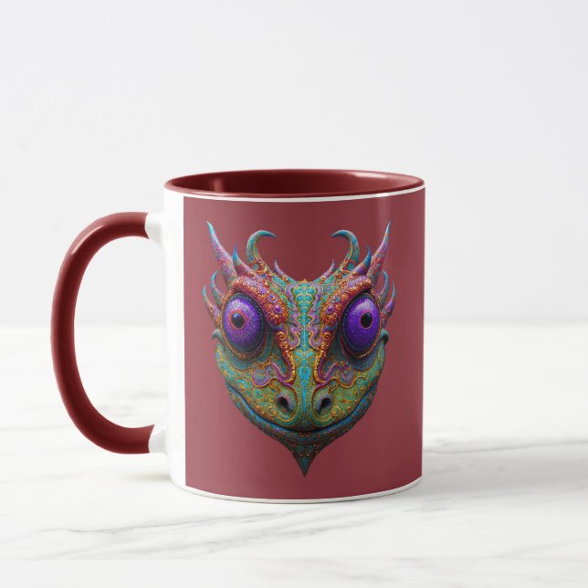 Taza Sapo/Gecko/Rana Místico (Izquierda)