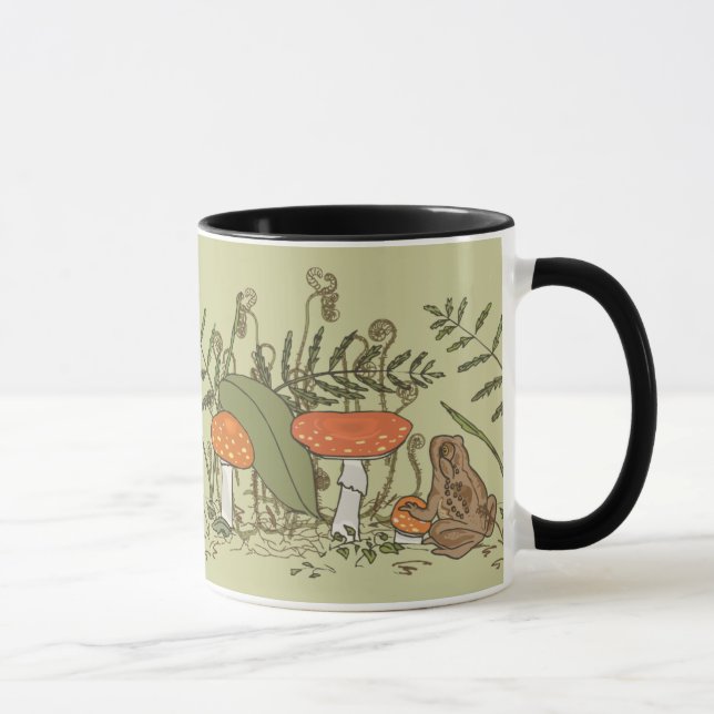 Taza Sapo y Toadstools (Derecha)