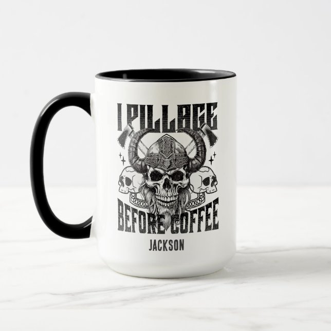 Taza Saqueo Antes del Café (Izquierda)