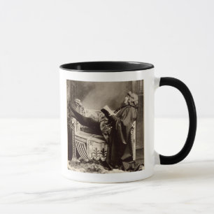 Taza Sarah Bernhardt (1844-1923) como Hamlet en el 1899