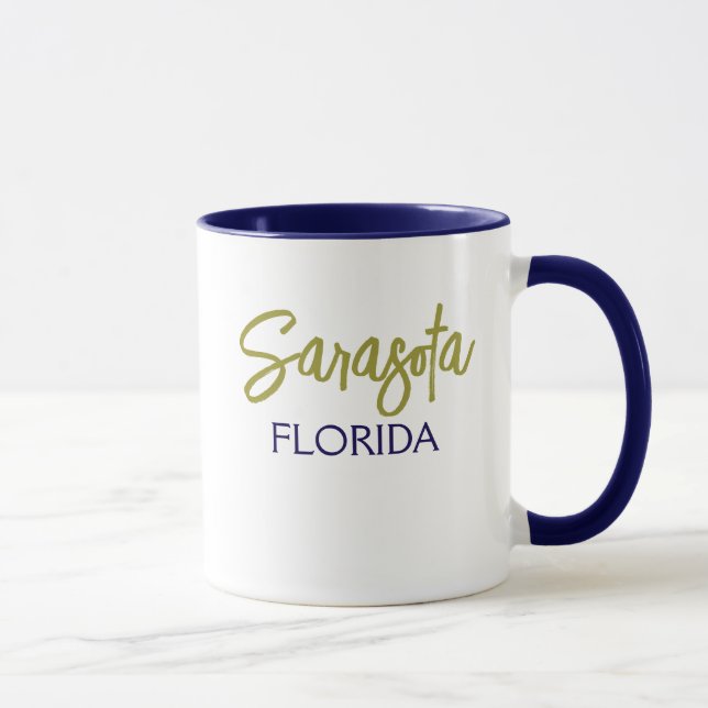 Taza Sarasota Florida Café Mug (Derecha)