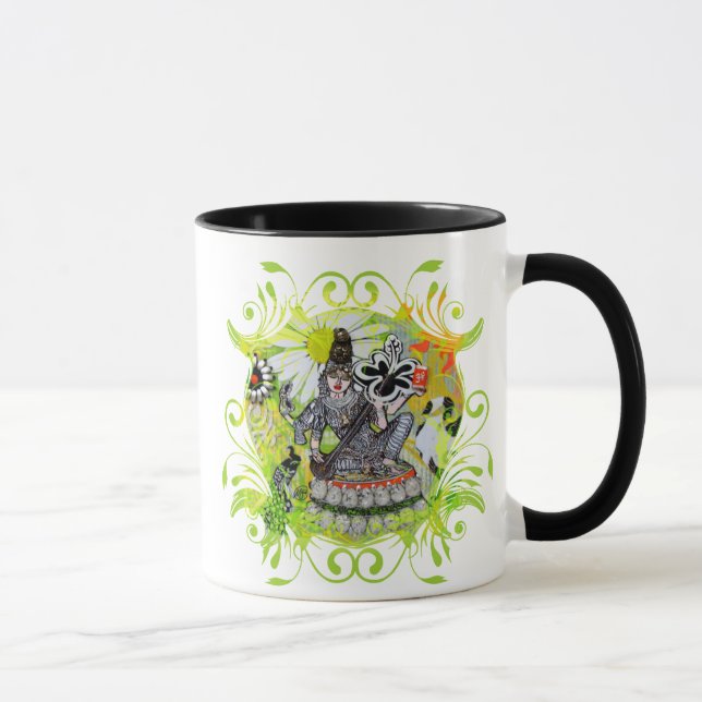 Taza Saraswati (Derecha)