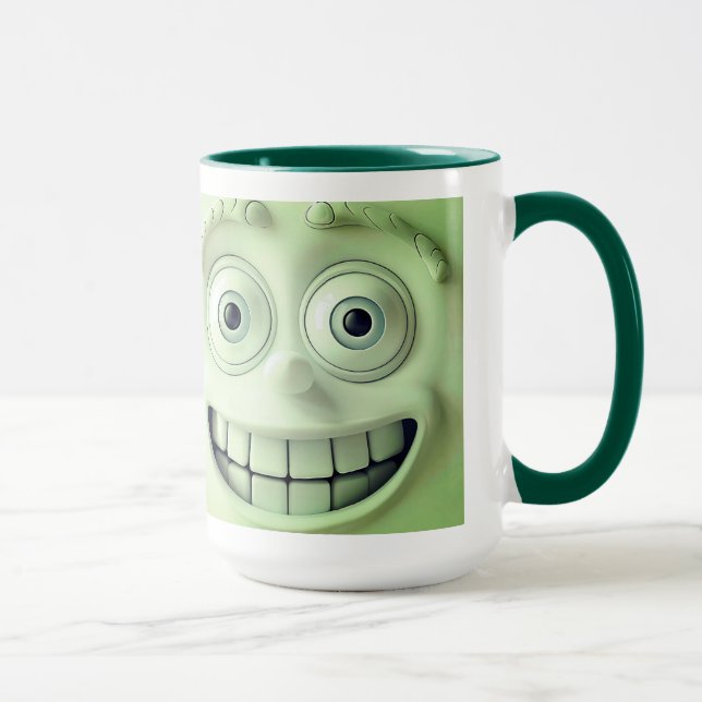Taza Sarcastic Face 3D Mug Wrap – Happiness is a Choice (Derecha)