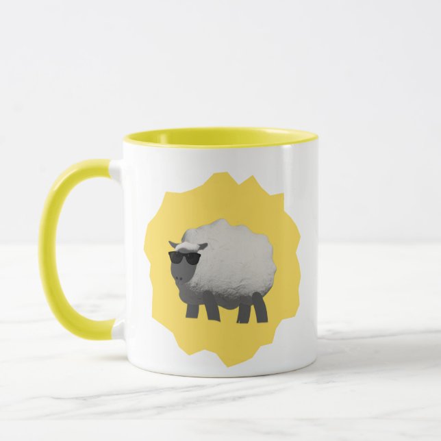 Taza Sarcastic Sheep – Ewe Talkin’ to Me? (Izquierda)