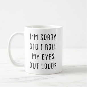 Taza Sarcástica, Taza de Café Divertida, Tazas con