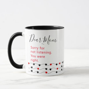 Taza Sarcásticos tontos graciosos para mamá