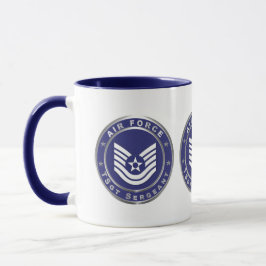 Taza Sargento Técnico de la Fuerza Aérea TSgt