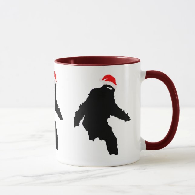 Taza Sasquatch Claus (Derecha)
