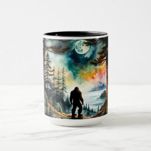 Taza Sasquatch explora su tierra y el océano