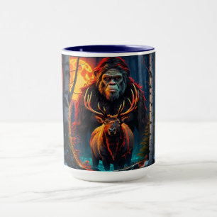 Taza Sasquatch Moonlit Hunt
