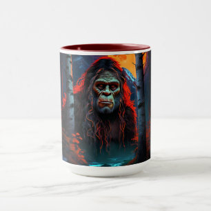 Taza Sasquatch Moonlit Hunt