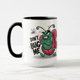 Taza Sassy Bug: Arte caprichoso inspirado en el graffit