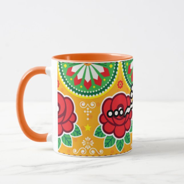 Taza Sasta Nasha Mug con camión tradicional paquistaní (Izquierda)