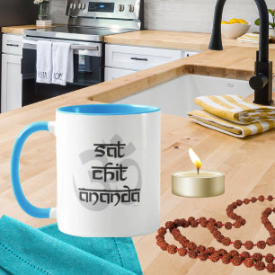 Taza Sat Chit Ananda Oneness Mantra Om