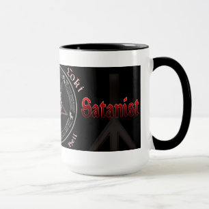 Taza Satanist germana de satanás