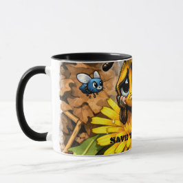 Taza Save the bees