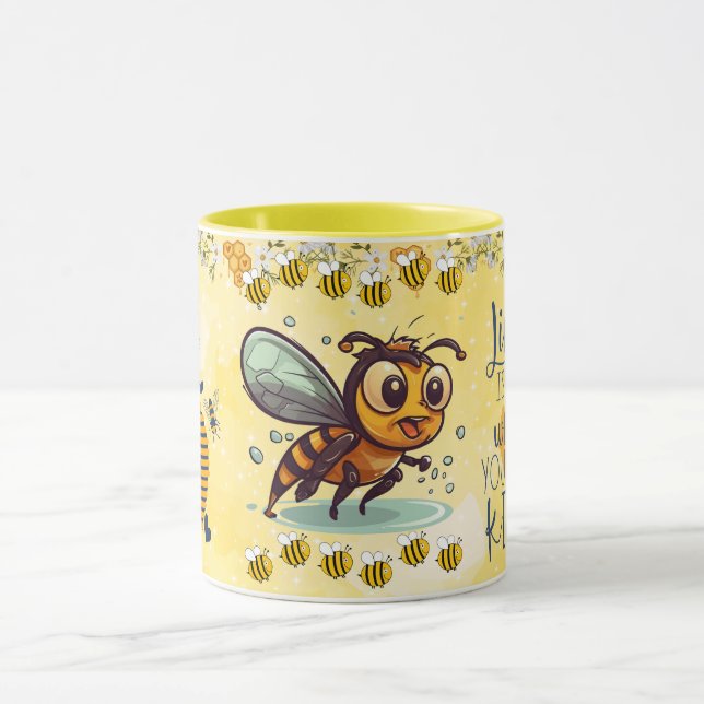 Taza Save the Bees Inspirational Bee Honey Lover Gift  (Centro)