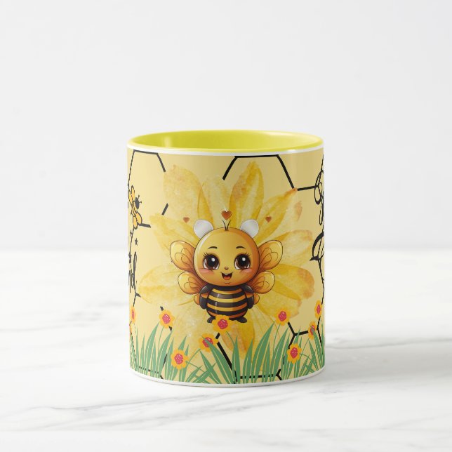 Taza Save the Bees Inspirational Bee Honey Lover Gift  (Centro)