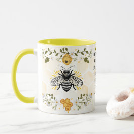 Taza Save the Bees Inspirational Bee Honey Lover Gift 