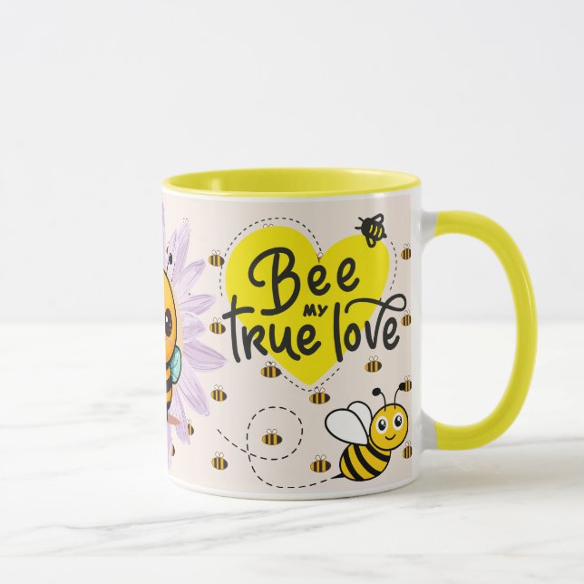 Taza Save the Bees Inspirational Bee Honey Lover Gift  (Derecha)
